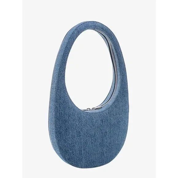 COPERNI WOMAN  Denim shoulder bag - Picture 3 of 4